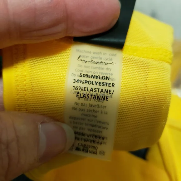 REVOLVE Lovewave Brittany Criss-cross Sports Bra Yellow Various Sizes New - Picture 10 of 15
